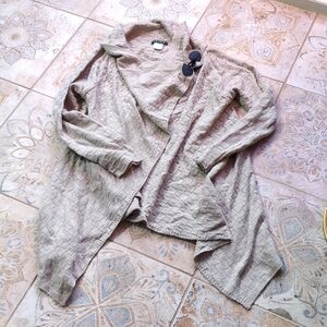 Venus wrap cardigan with toggle closure - Small